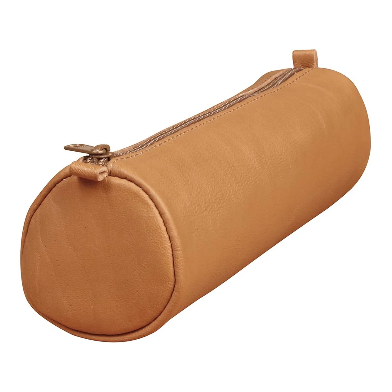 Clairefontaine Age Bag Pencil Case Round Tan - Nail Gallerys