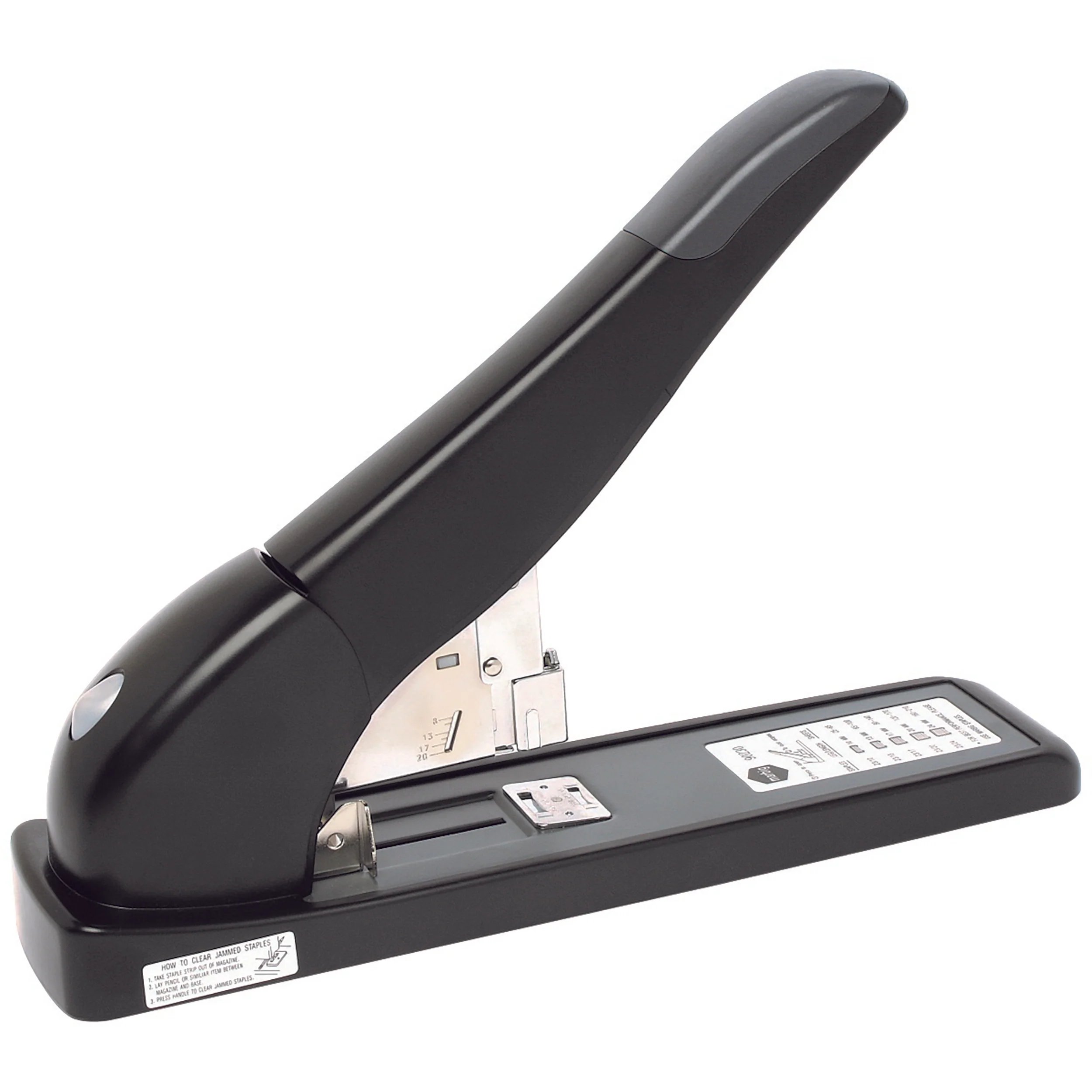 Marbig Stapler Xtra Heavy Duty 210 Sheet Black - Nail Gallerys