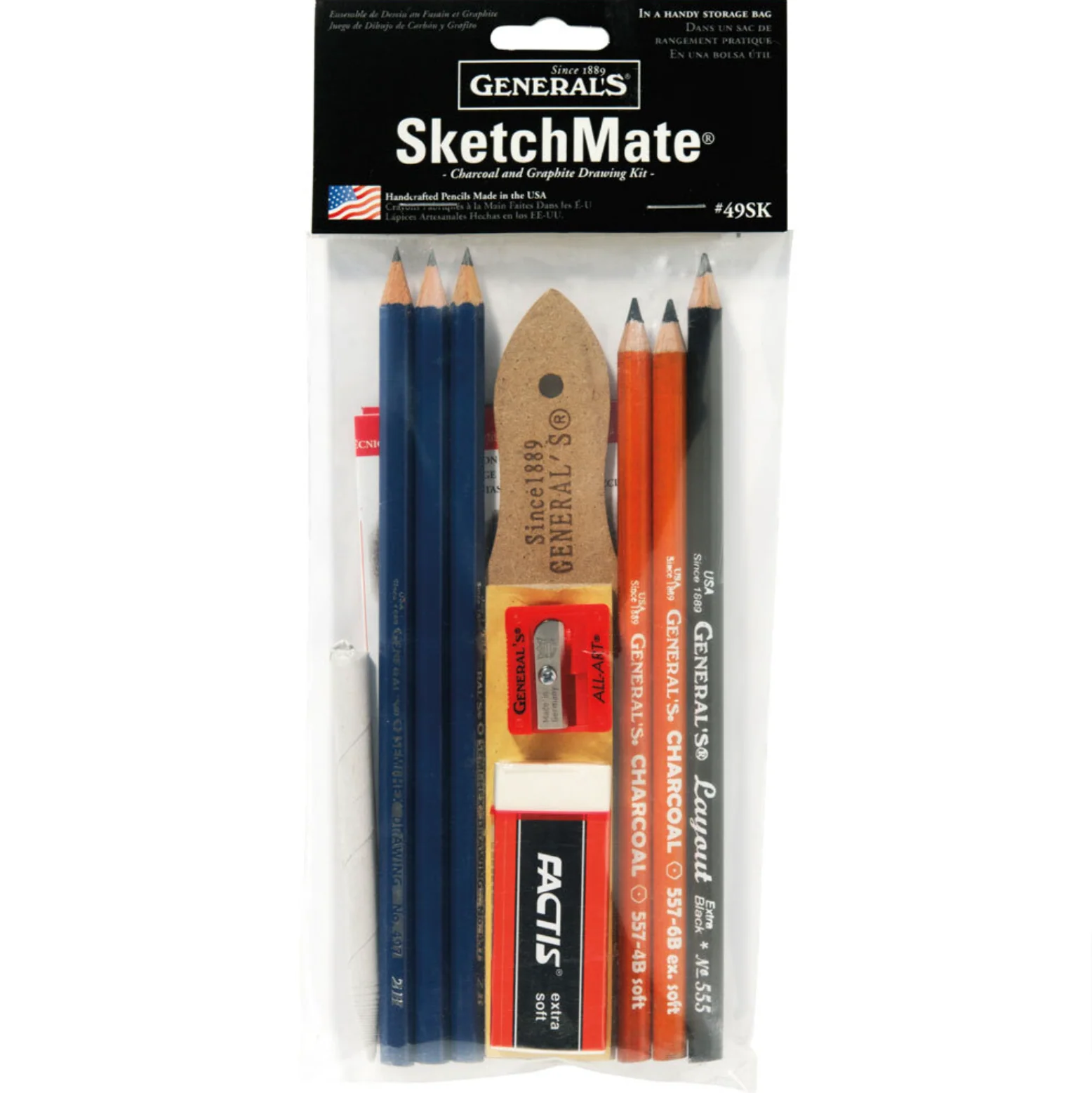 General's Sketchmate Drawing Kit Set of 10 - Nail Gallerys