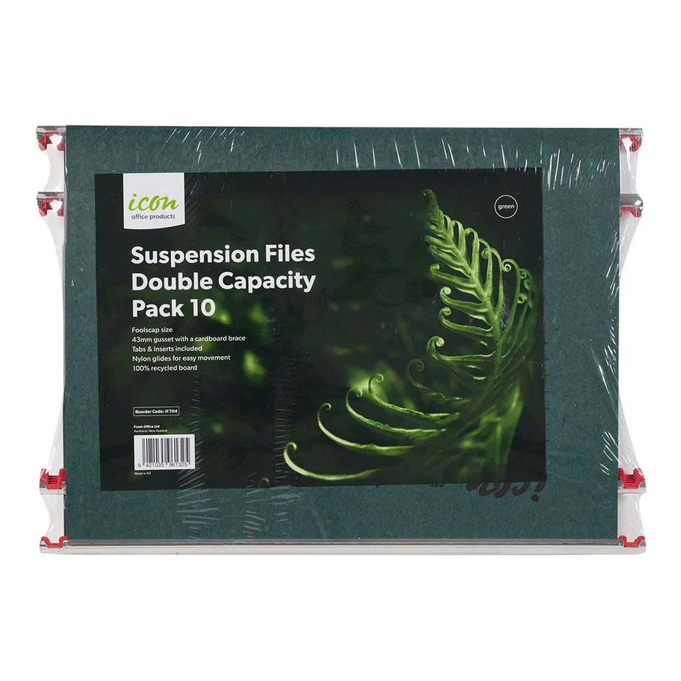 Icon Suspension Files Fs Double Capacity Pack Of 10 - Nail Gallerys