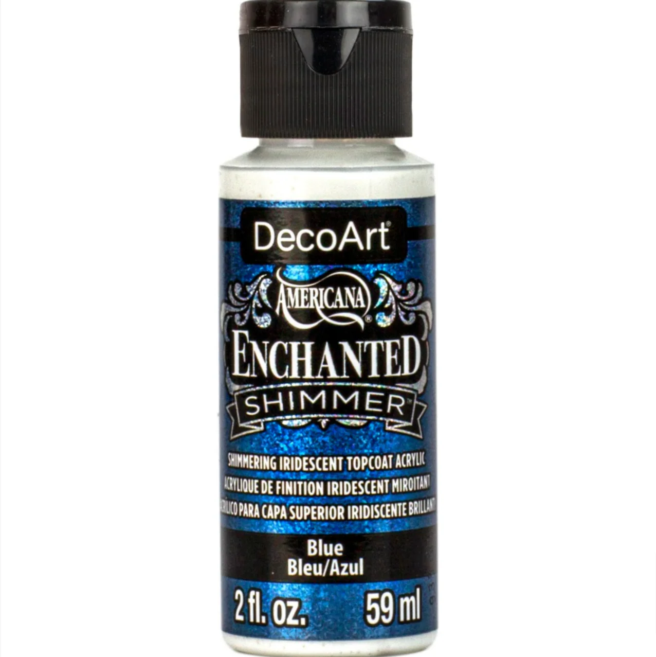 Decoart Americana Enchanted Shimmer Topcoat Paints 59ml - Nail Gallerys