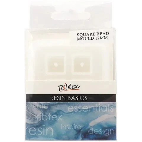 Ribtex Resin Silicon Mould Square Beads - Nail Gallerys