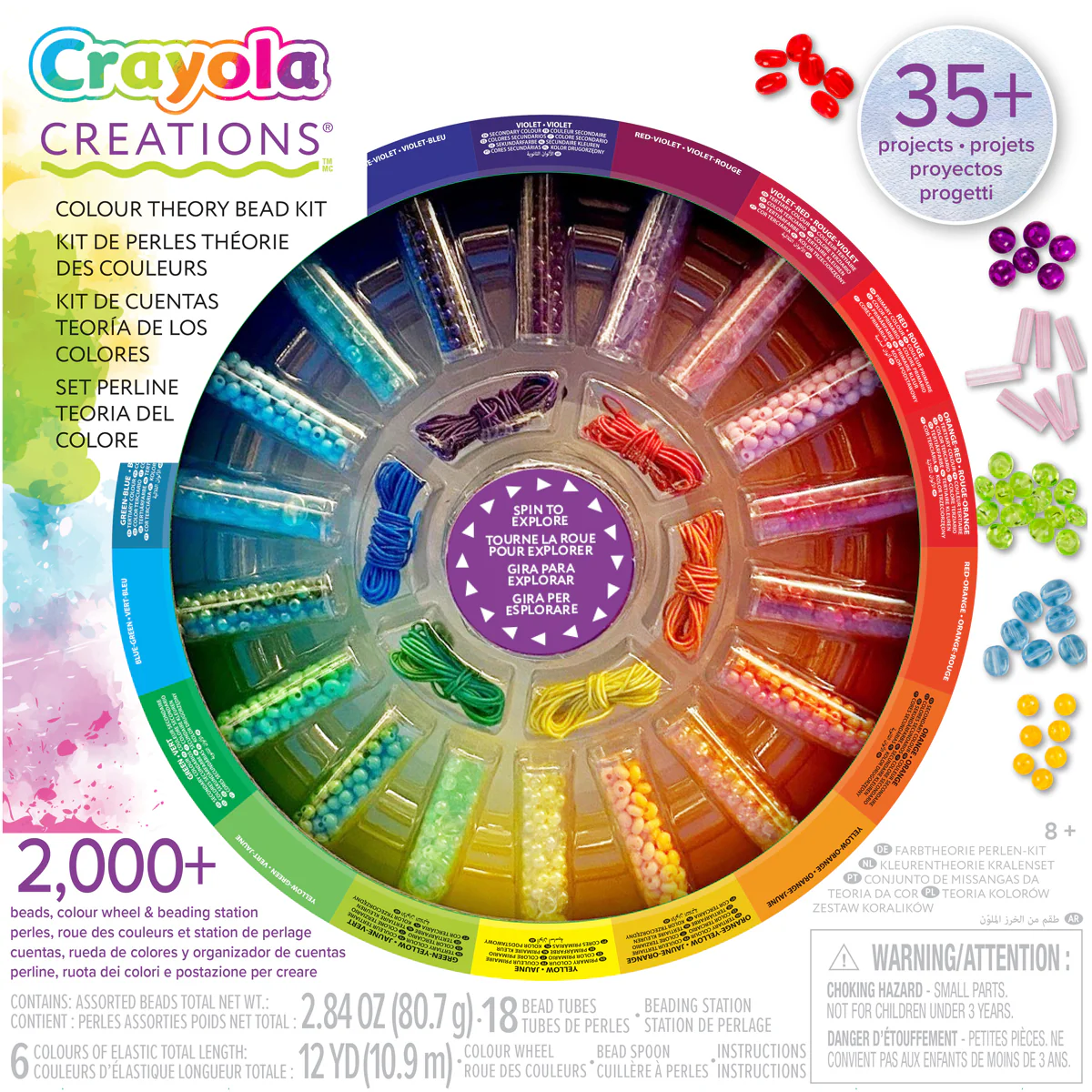 Crayola Creations Colour Theory Bead Set - Nail Gallerys