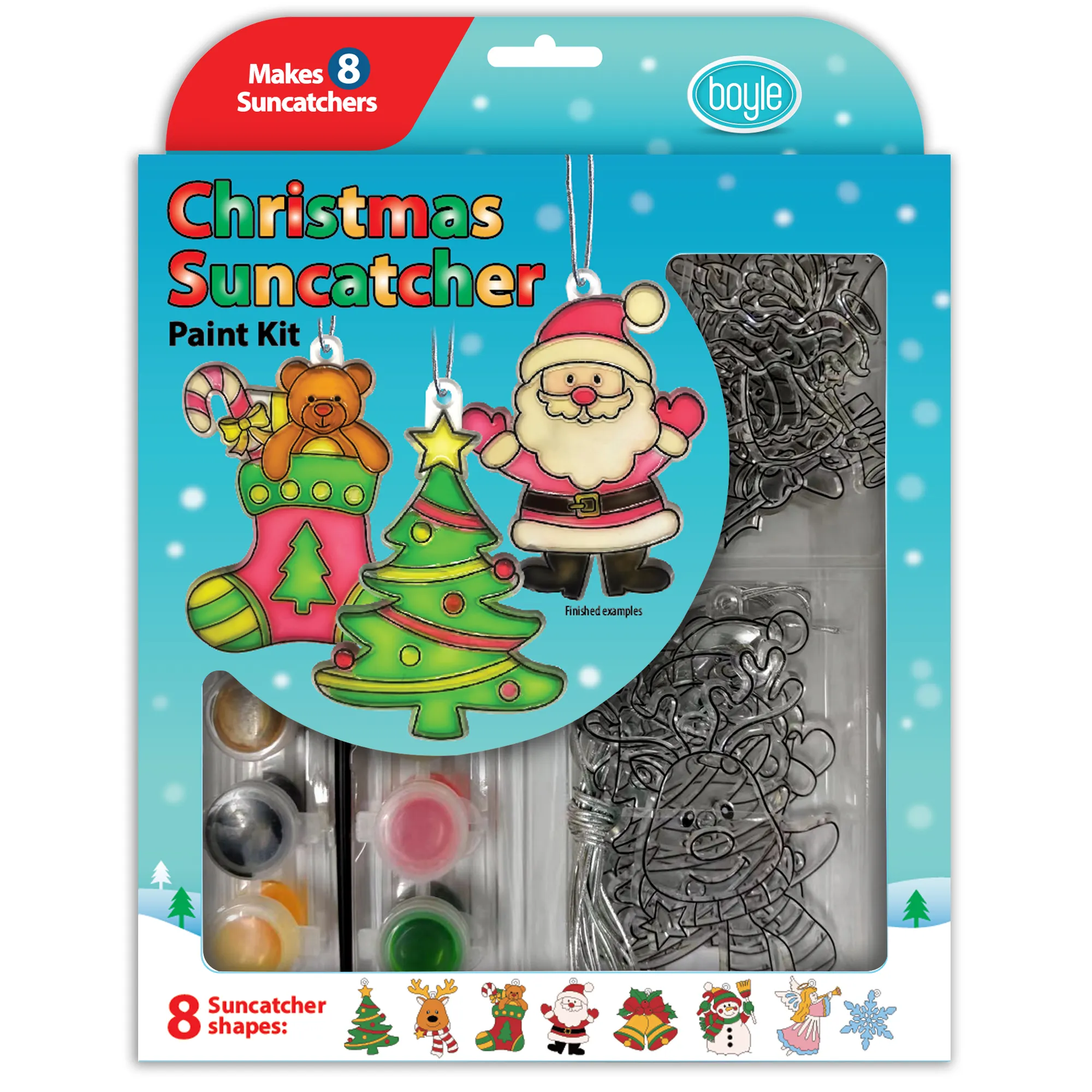 Boyle Christmas Suncatcher Paint Your Own Kit - Nail Gallerys