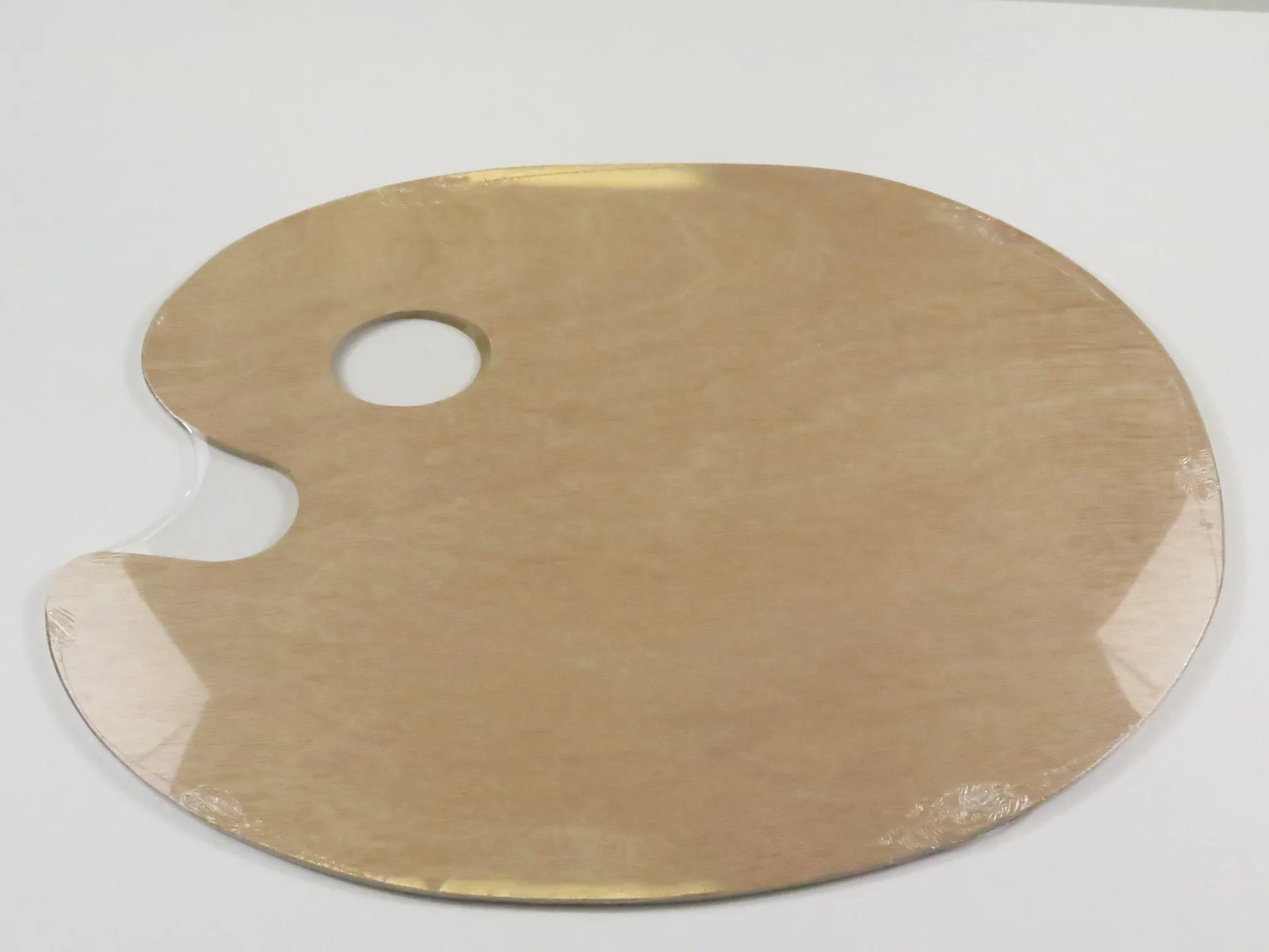 Das E5311l Oval Wood Palette - Nail Gallerys