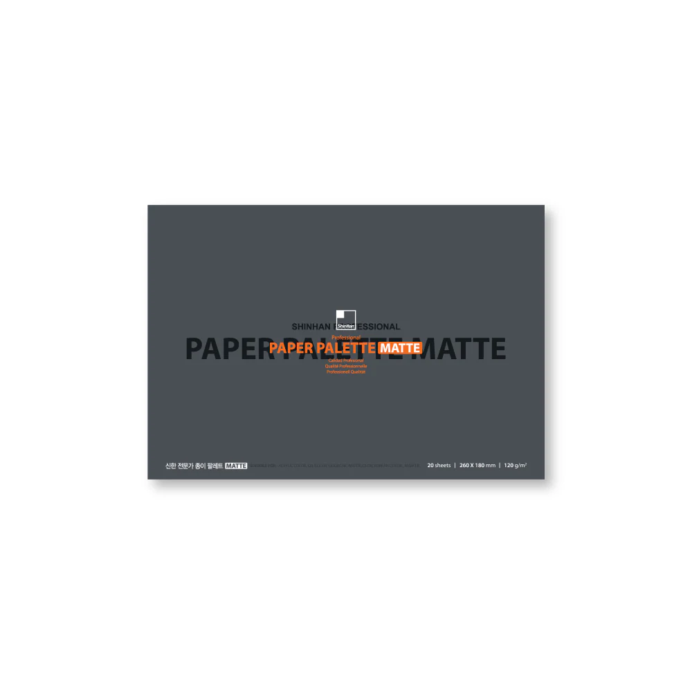 ShinHan Palette Paper 20sheets 260x180mm 120gsm - Nail Gallerys