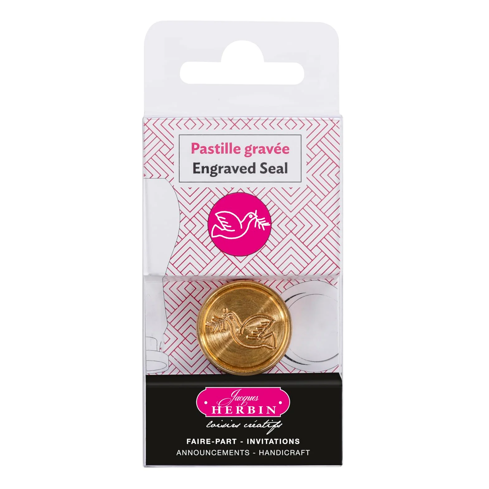 Jacques Herbin Round Dove Wax Seal - Nail Gallerys