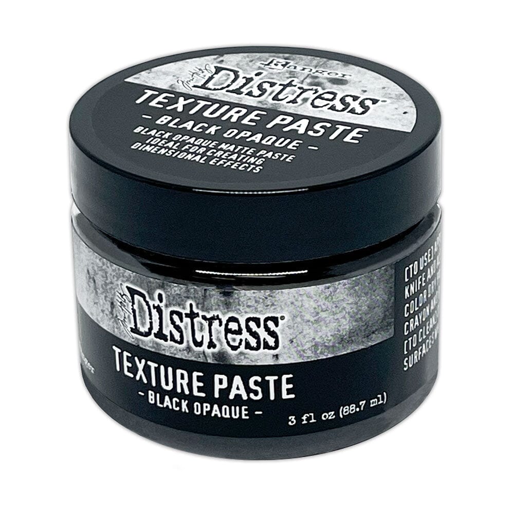 Ranger Distress Black 88.7ml Opaque Texture Paste - Nail Gallerys