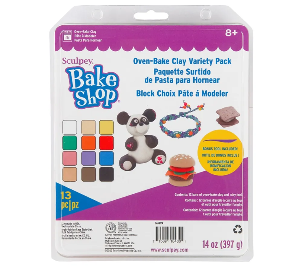 Sculpey Bake Shop Variety Pack - Nail Gallerys