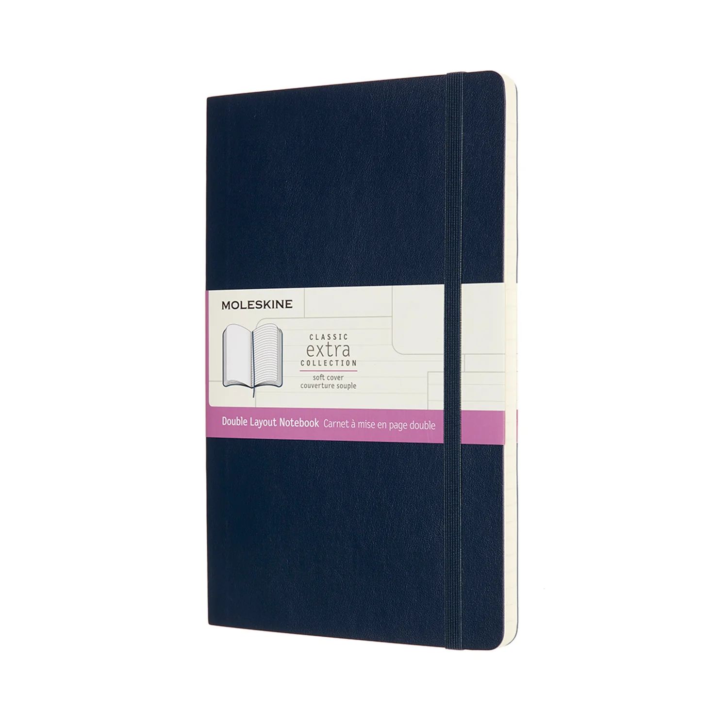 Moleskine Sapphire Large Ruled Soft Cover Notebook - Nail Gallerys