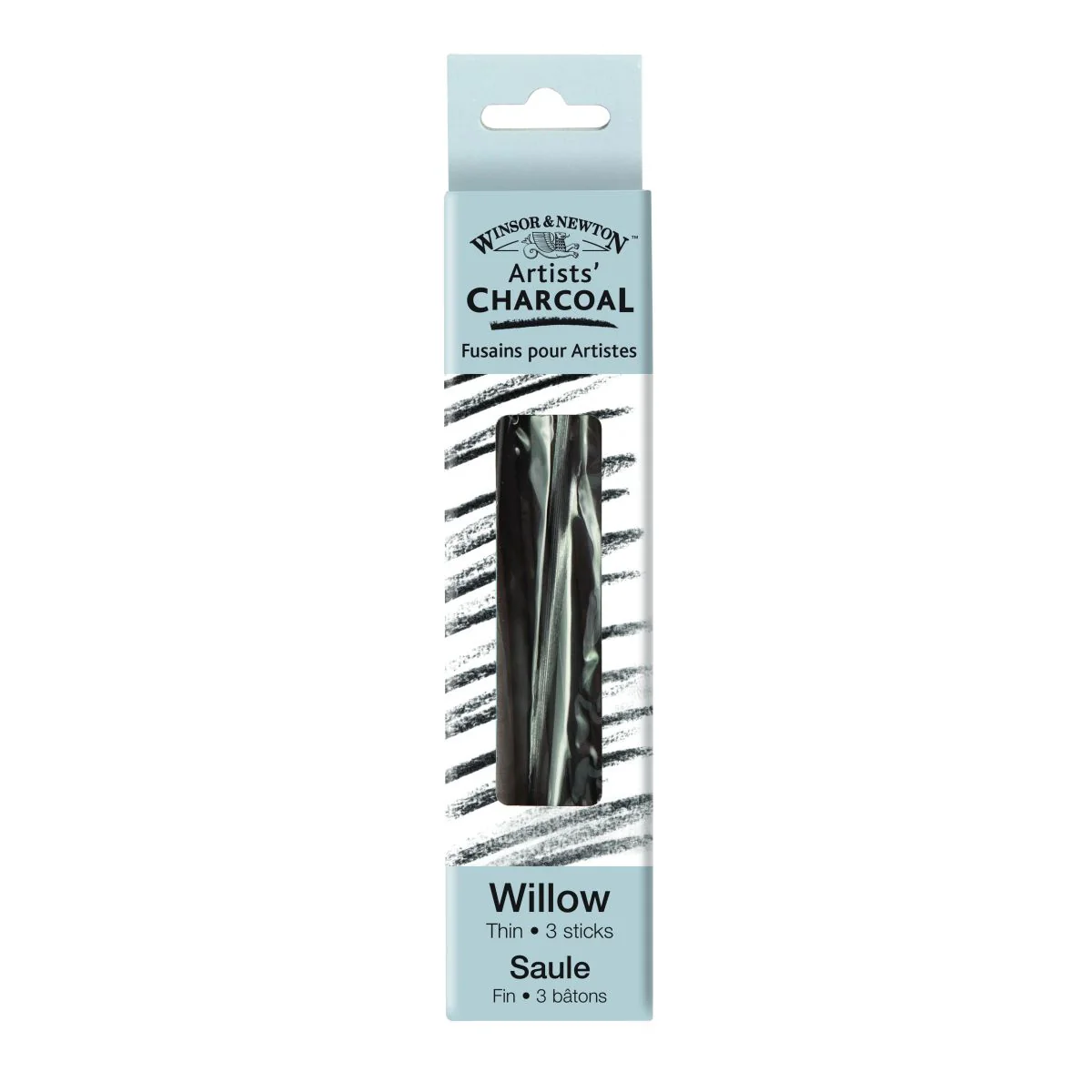 Winsor & Newton Thin Willow Charcoal Set Of 3 - Nail Gallerys