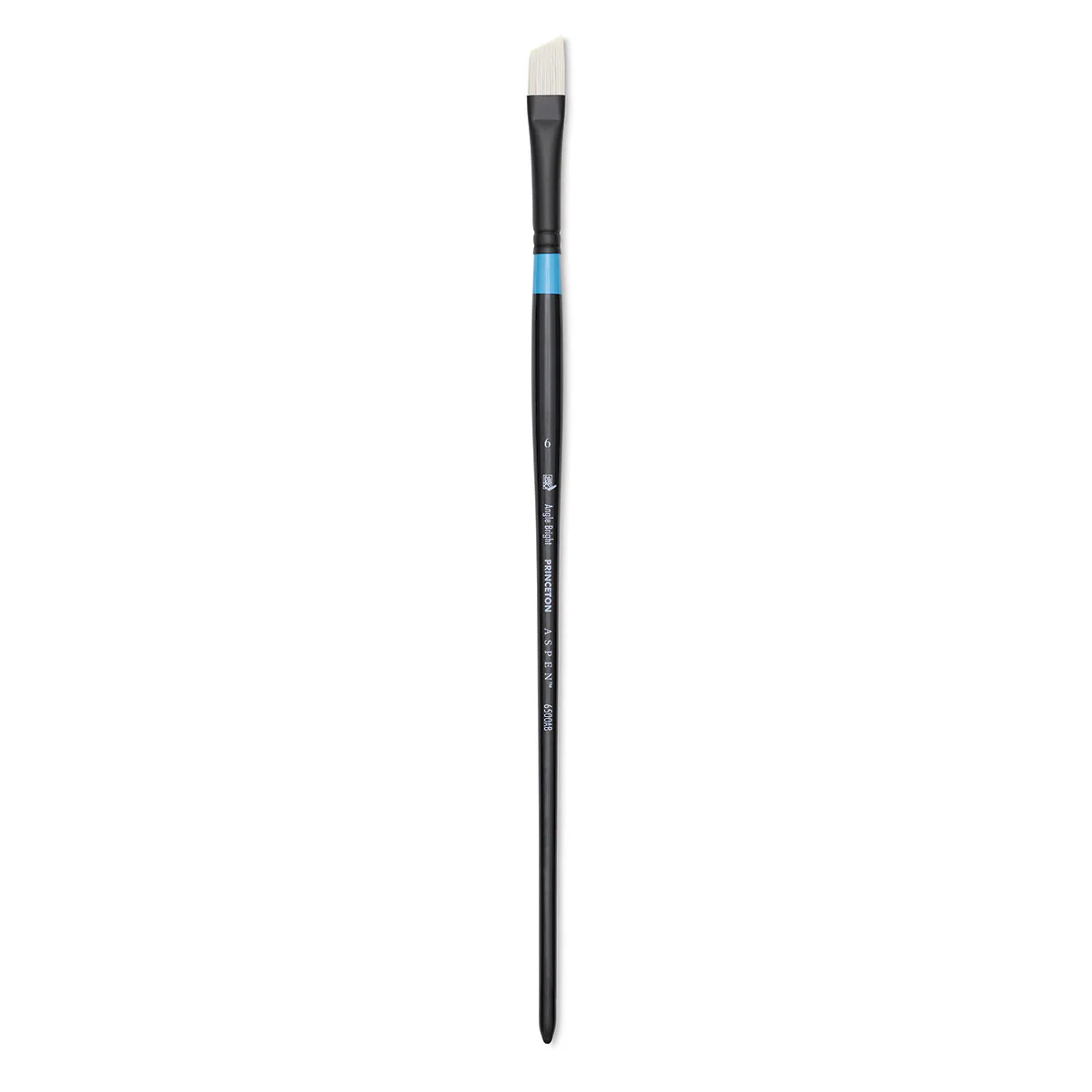 Princeton Aspen Synthetic Long Handle Angle Bright Brushes - Nail Gallerys