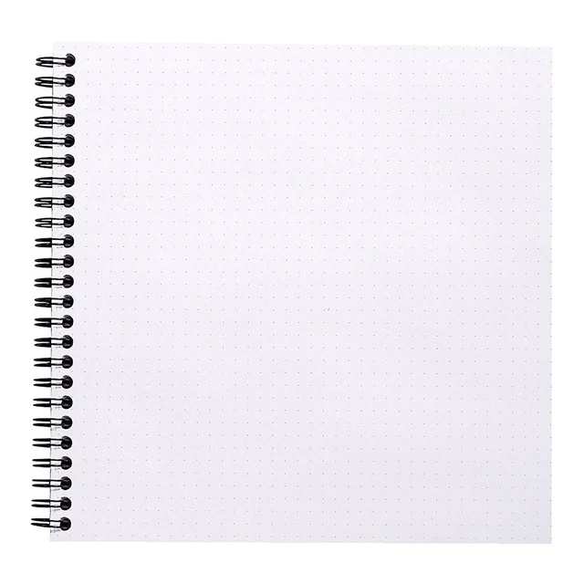 Rhodia Reverse Book Spiral 210x210mm Dotted - Nail Gallerys