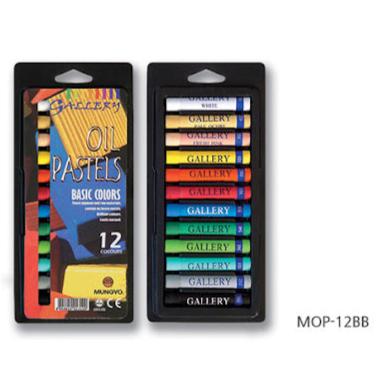 Mungyo Gallery Oil Pastels Blister Set of 12 - Nail Gallerys