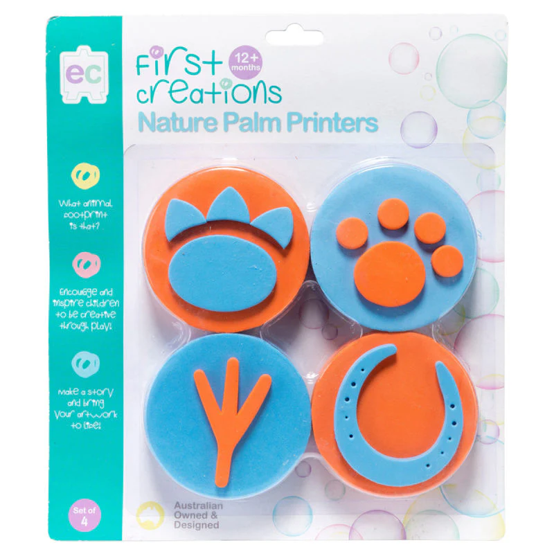 EC First Creations Nature Palm Printers Set Of 4 - Nail Gallerys