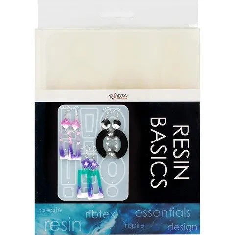 Ribtex UV Resin Mould Rectange Earrings - Nail Gallerys
