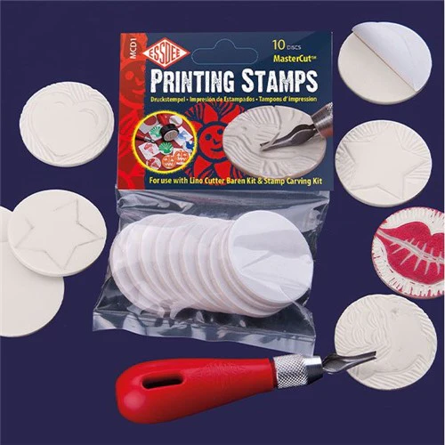 Essdee Mastercut Printing Stamps Pack Of 10 - Nail Gallerys