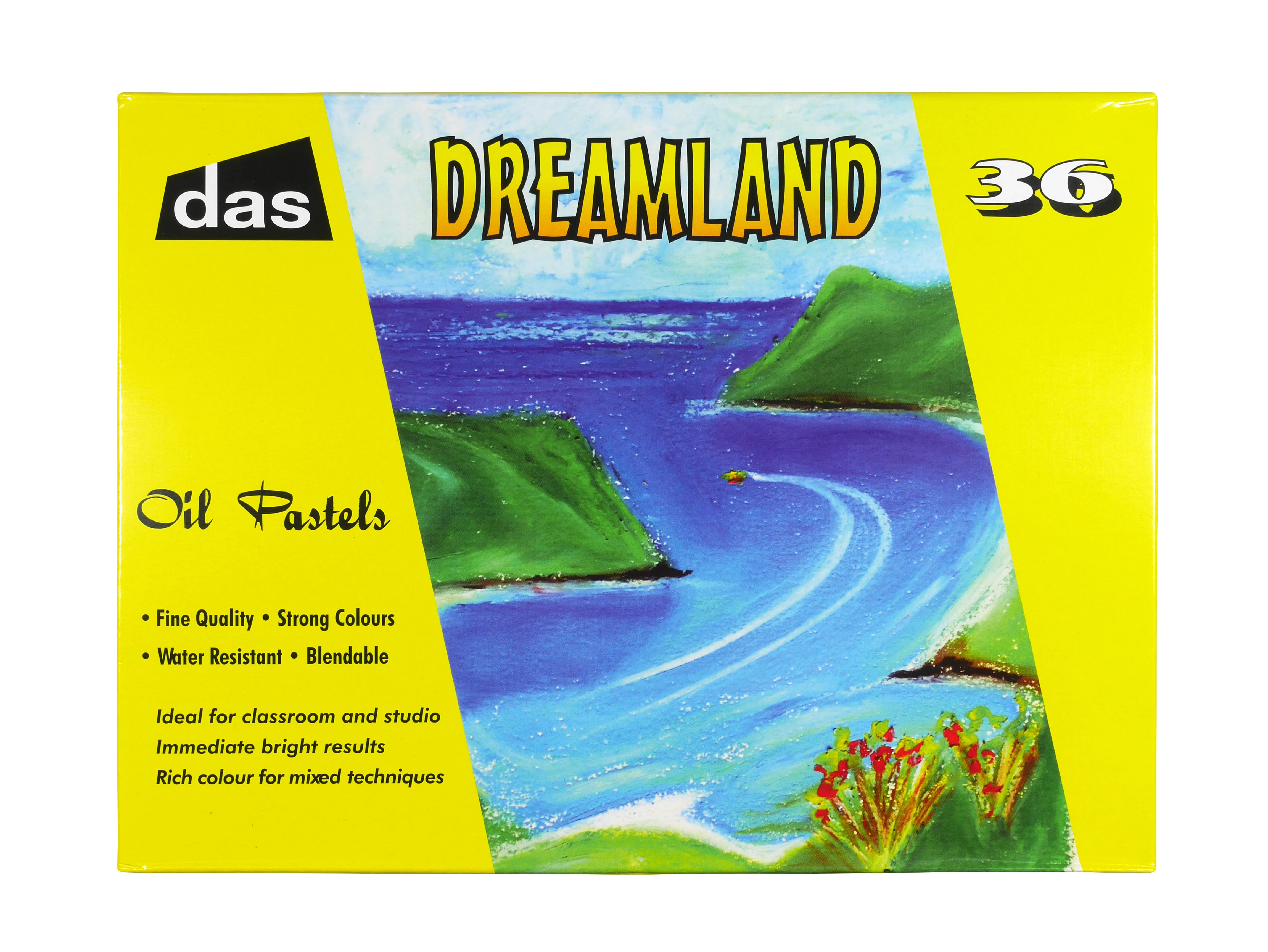 Das Dreamland Oil Pastels Set of 36 - Nail Gallerys