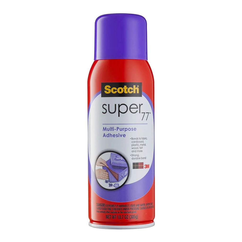 Scotch Adhesive Super 77 304g Spray Can - Nail Gallerys