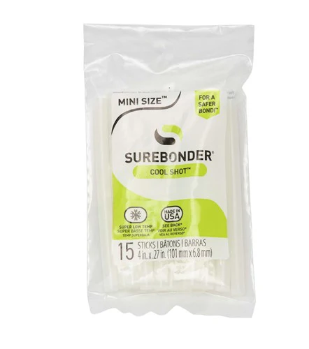 Surebonder Cool Shot Mini Glue Sticks 4