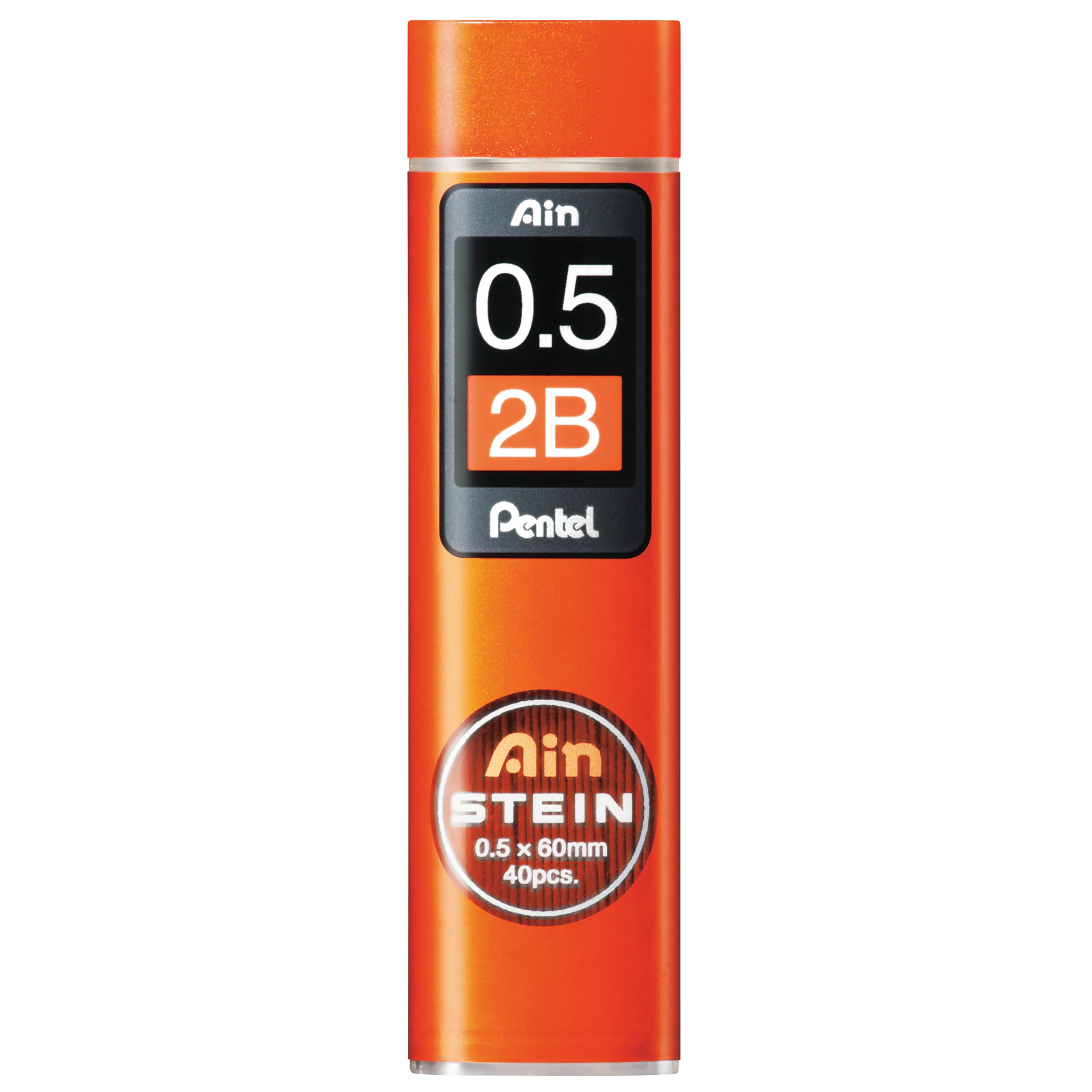Pentel Ain Stein Leads 0.5mm Tube/40 Box Of 12 - Nail Gallerys