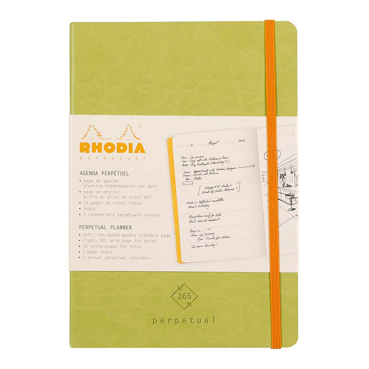 Rhodia Perpetual Diary A5 - Nail Gallerys