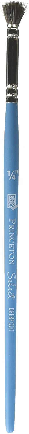 Princeton Select Artiste 3750 Deerfoot Natural/Synthetic Brushes - Nail Gallerys