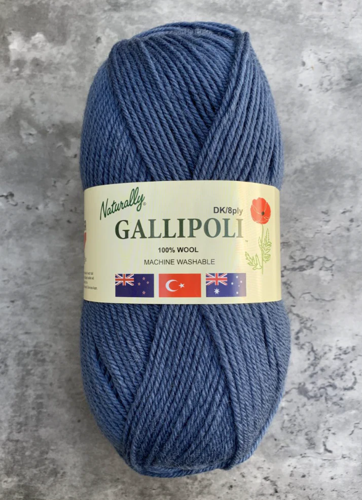 Naturally Gallipoli Yarn 8ply - Clearance - Nail Gallerys