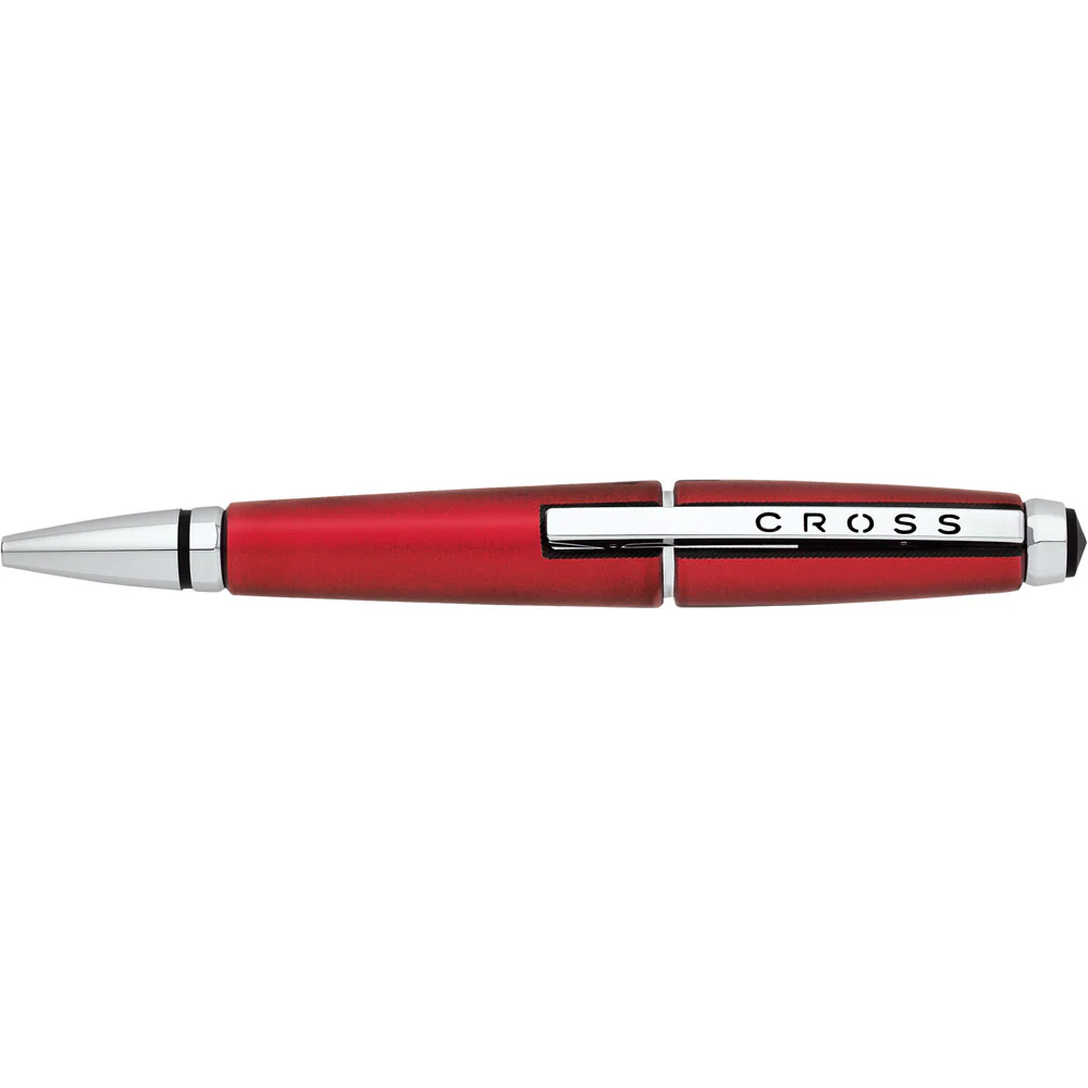 Cross Edge Red Gel Medium Nib Rollerball Pen - Nail Gallerys