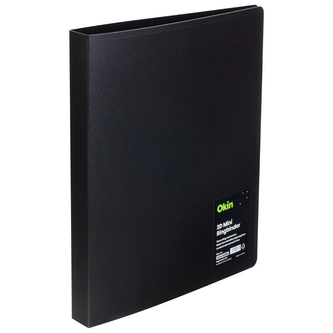 Okin Mini Ringbinder A4 2D 16mm - Nail Gallerys