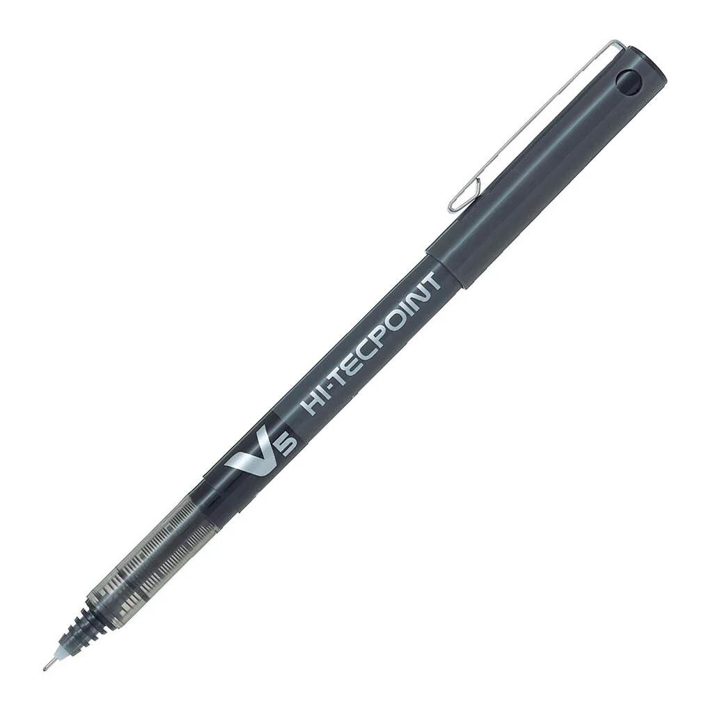 Pilot Hi-Tecpoint V5 Rollerball Extra Fine Pen - Pack Of 12 - Nail Gallerys