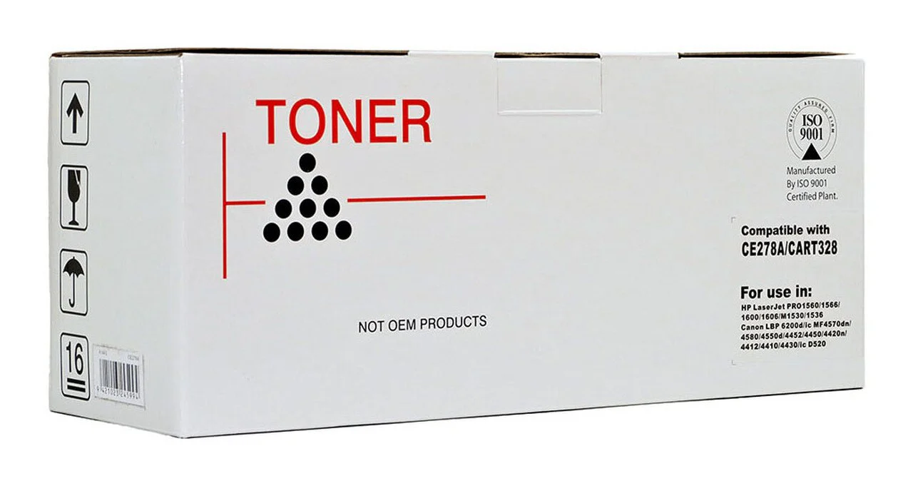 Icon Compatible Hp Ce278a/canon Cart 326/ Cart 328 Black Toner - Nail Gallerys