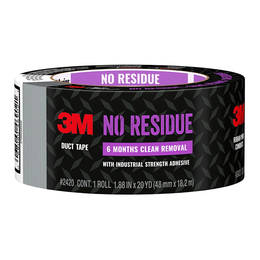 3M No Residue 48mm x 18.2m Duct Tape - Nail Gallerys