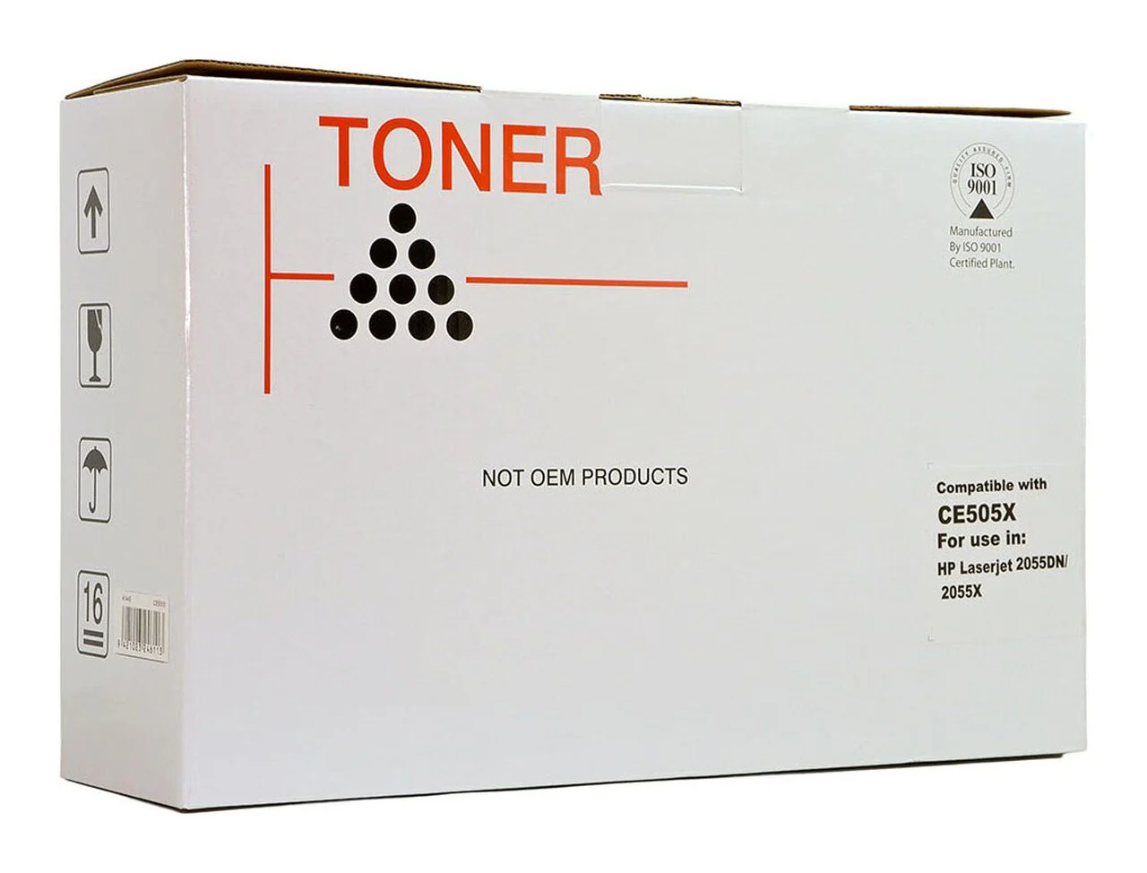 Icon Compatible Hp Ce505x/canon Cart319hy Black Toner Cartridge - Nail Gallerys