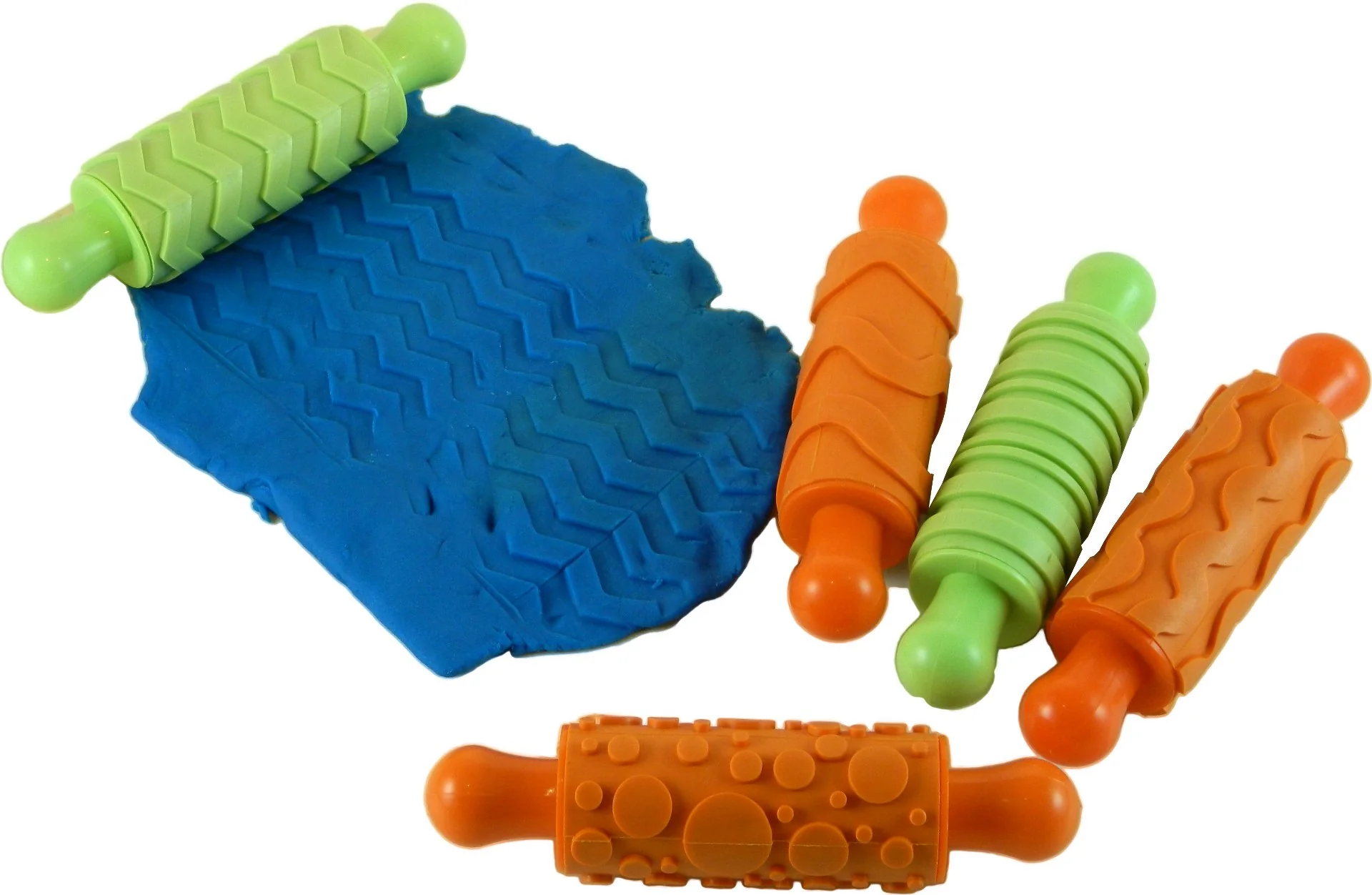 Anthony Peters Rubber Rolling Pins - Pattern Set Of 5 - Nail Gallerys