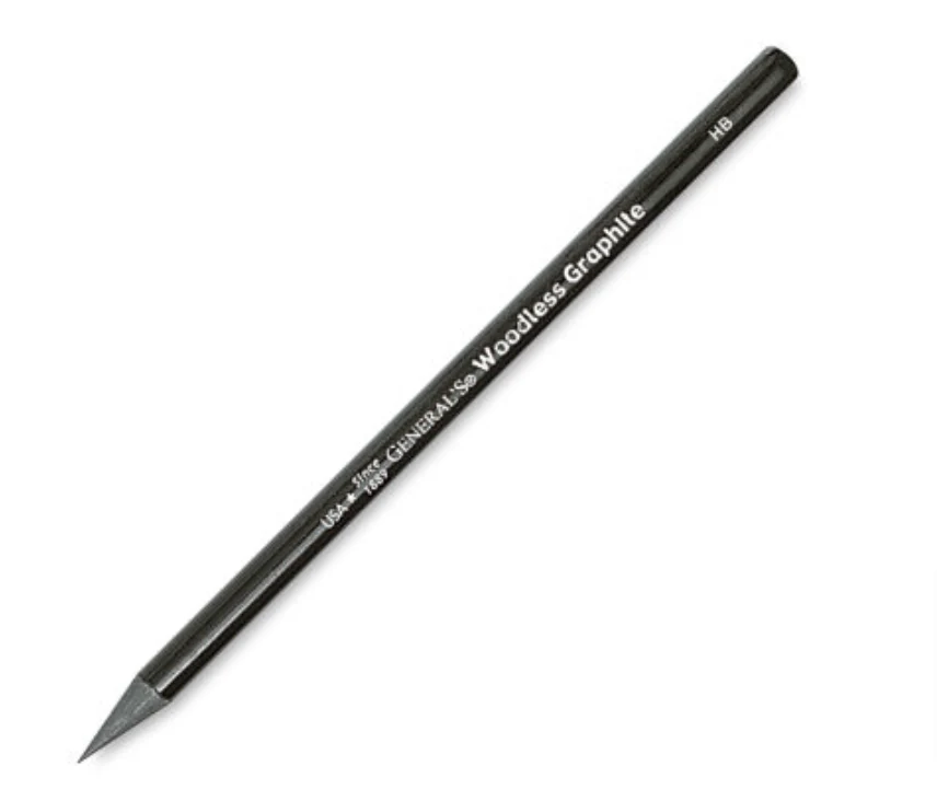 General's All-art Woodless Graphite Pencils - Nail Gallerys
