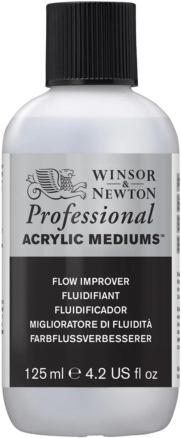 Winsor & Newton Professional Flow Improver Acrylic Mediums - Nail Gallerys