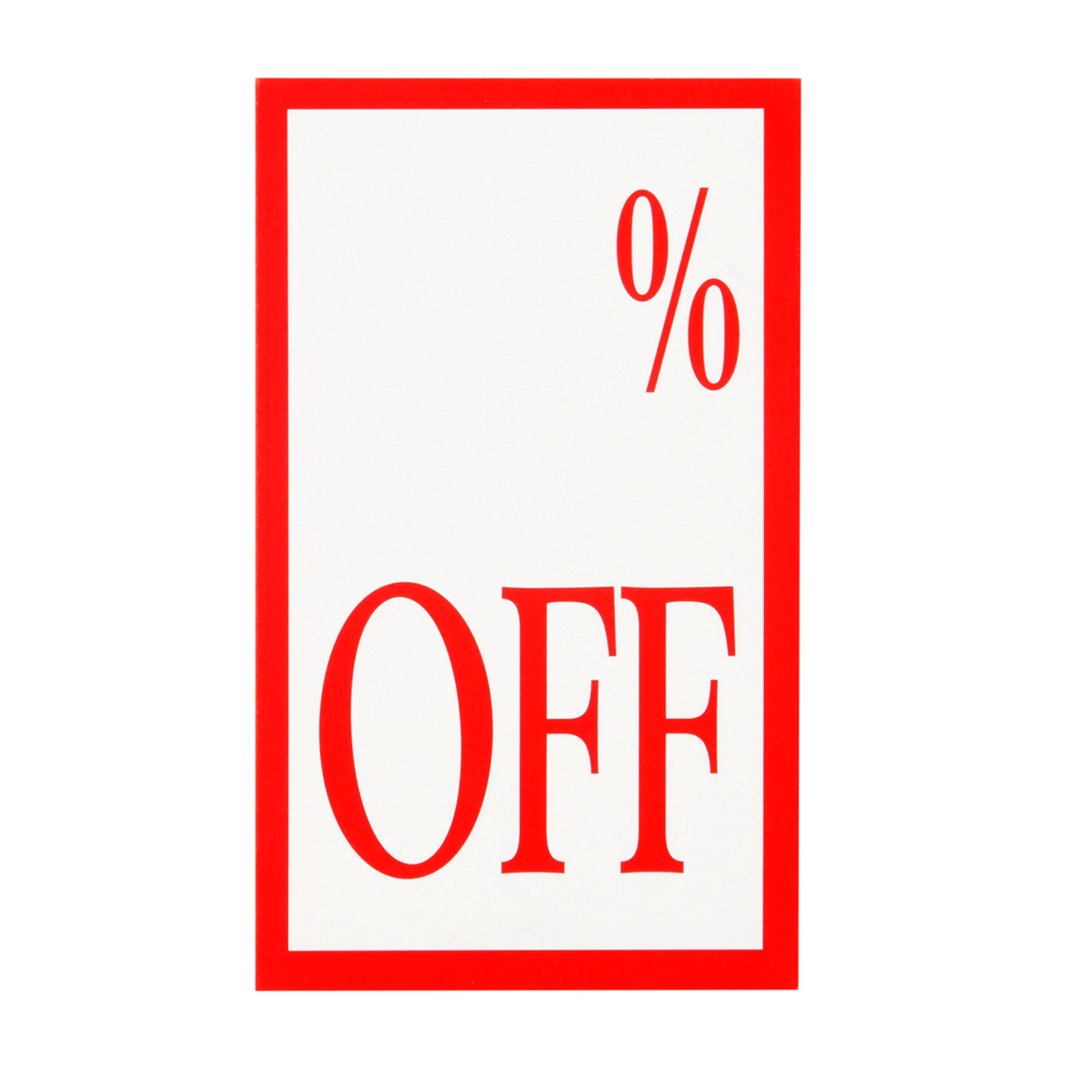 Quikstik Display Tickets % Off Pack Of 10 - Nail Gallerys