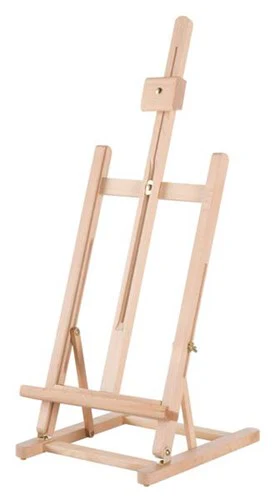 Das Small Elm Wood Adjustable Table Top Easel 27x32x75cm - Nail Gallerys
