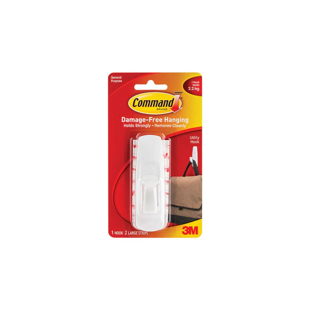 Command Hook 17003 Large White - Nail Gallerys