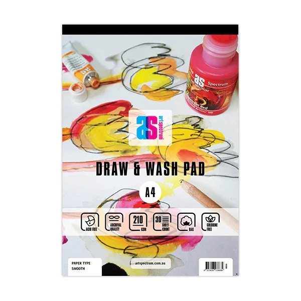 Art Spectrum Smooth Draw & Wash Pads 210gsm - Nail Gallerys