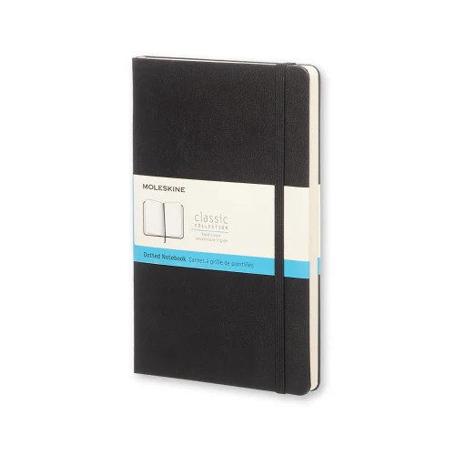 Moleskine Large Dot Hard Cover Notebooks - Nail Gallerys