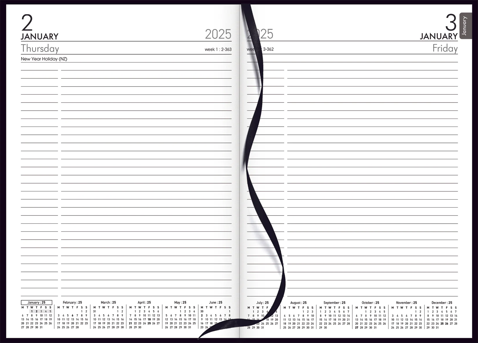 Collins A51E Diaries - Nail Gallerys