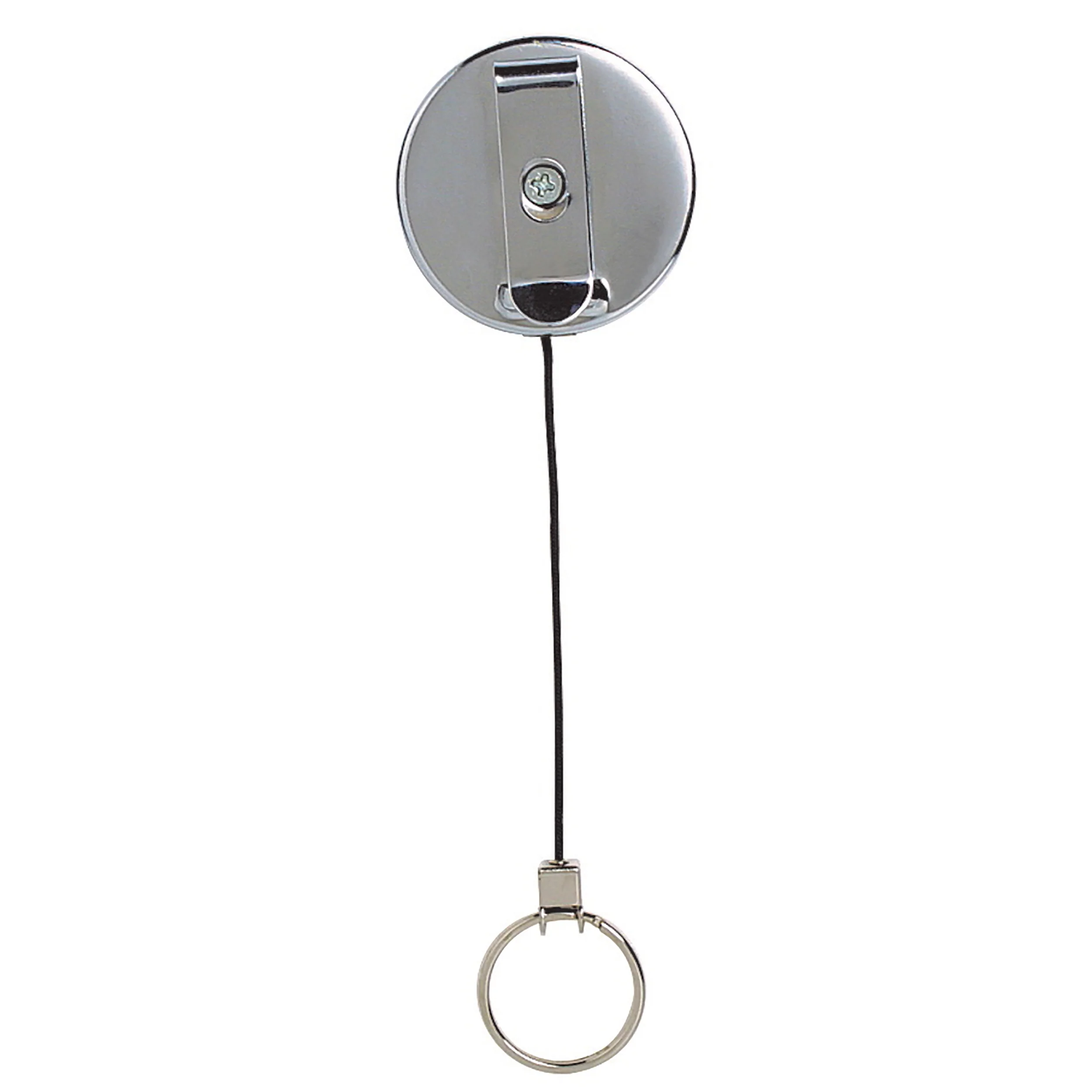 Rexel Id Retractable Metal Key Holder Nylon Cord - Nail Gallerys