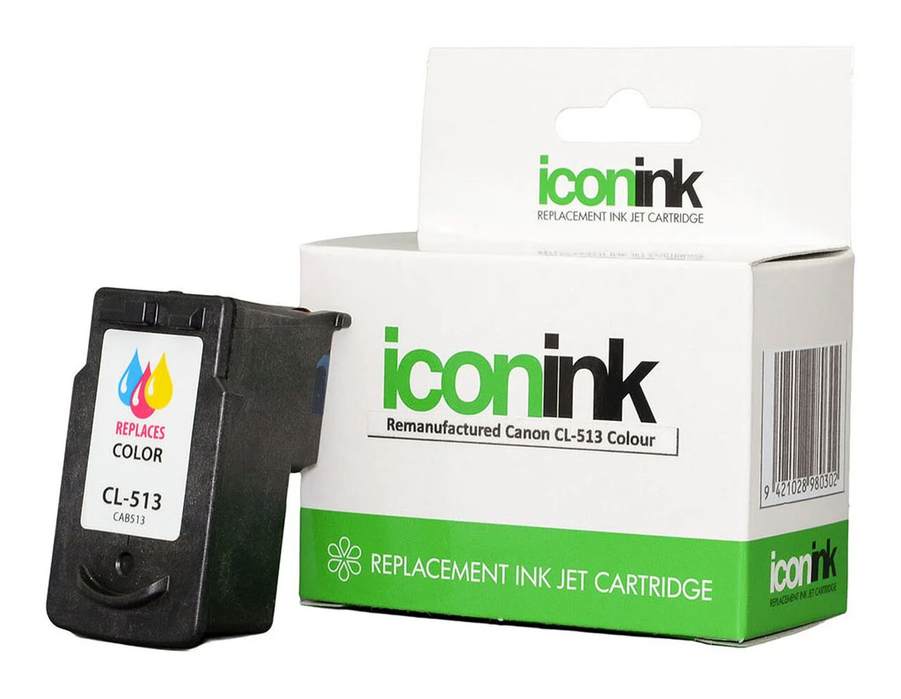 Icon Remanufactured Canon Cl513 Colour Ink Cartridge - Nail Gallerys