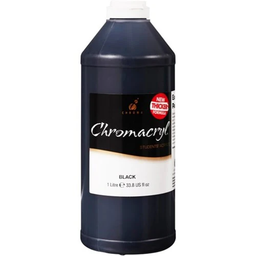 Chromacryl Student's Acrylic Paints 1 Litre - Nail Gallerys