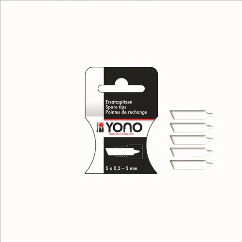 Marabu YONO Spare Nib Chisel Pack Of 5 - Nail Gallerys