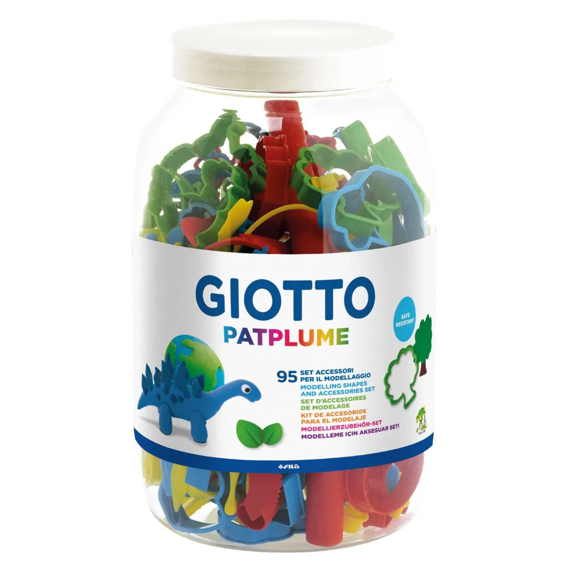 Giotto Patplume Assorted Modelling Acessories Jar of 95 - Nail Gallerys