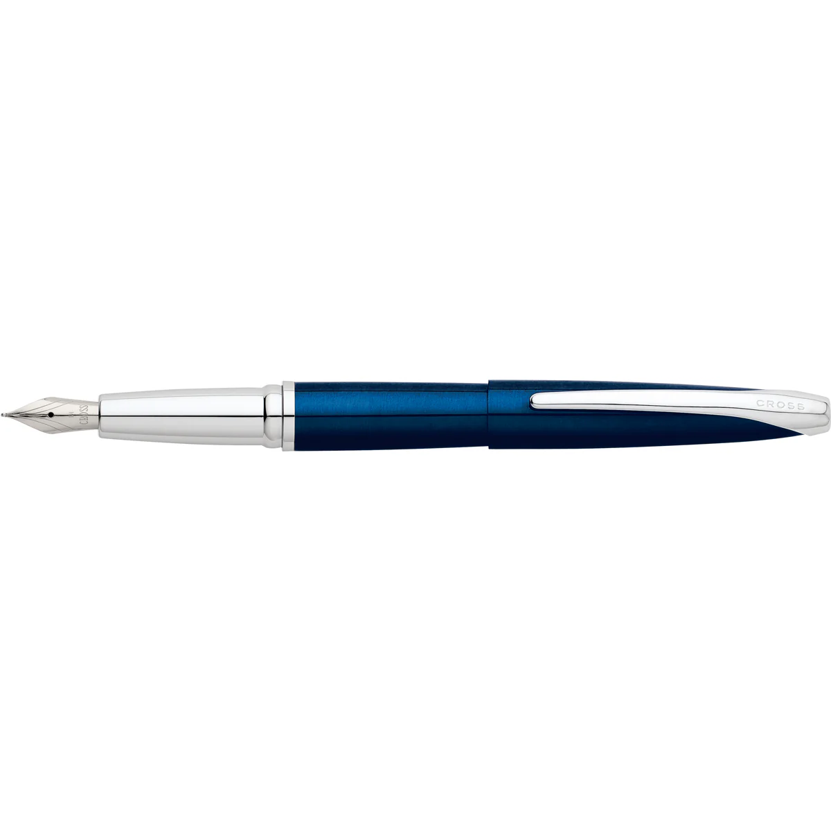Cross ATX Translucent Blue Lacquer Fountain Pens - Nail Gallerys