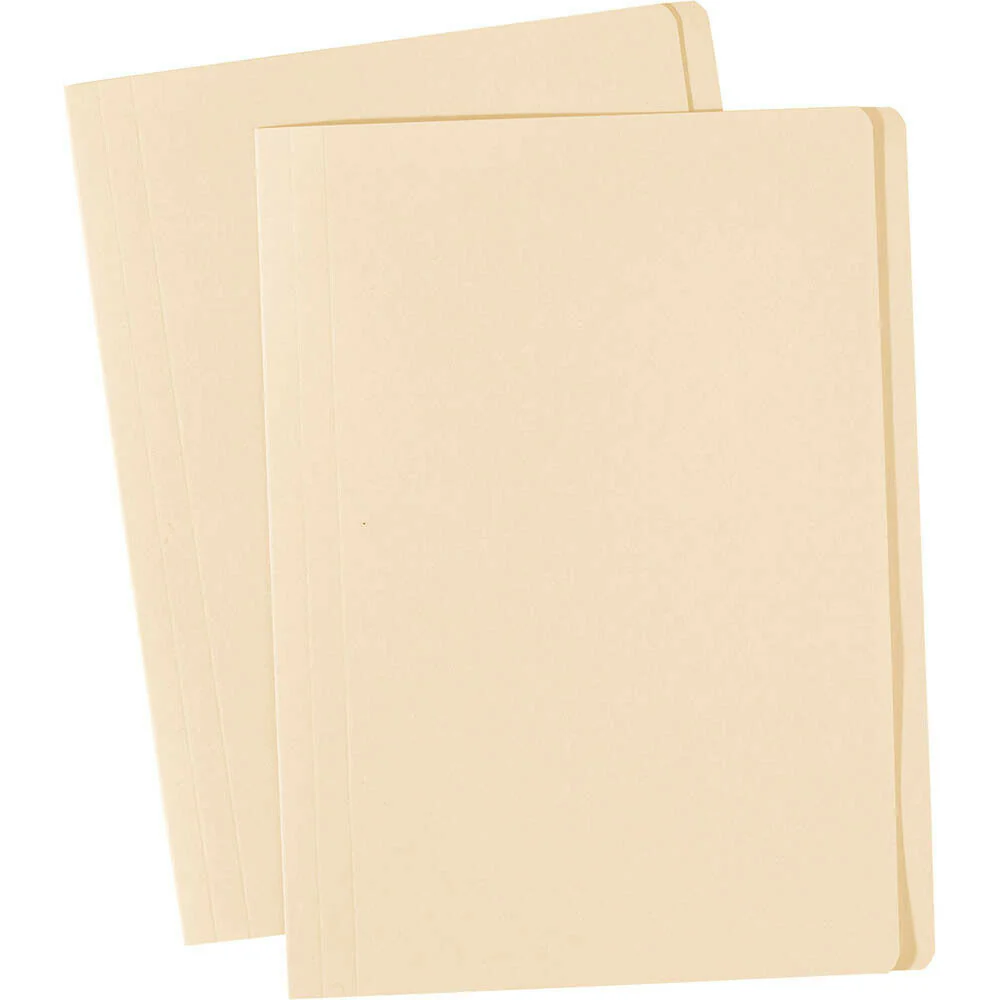 Avery File Folder Buff Heavy Duty Foolscap Pack Of 100 - Nail Gallerys